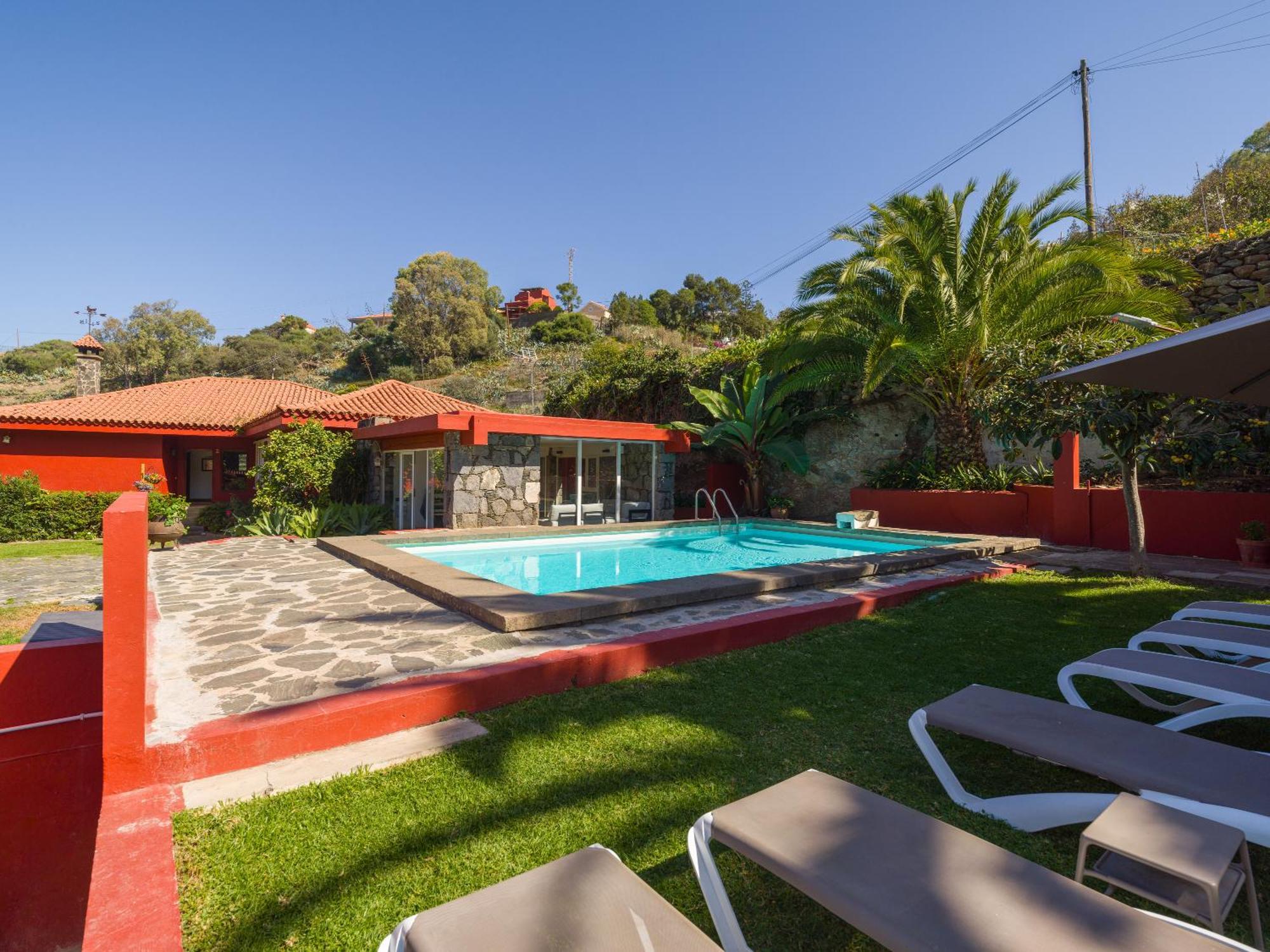 El Jardin De Santa Brigida With Private Pool, Sauna & Jacuzzi Exterior foto