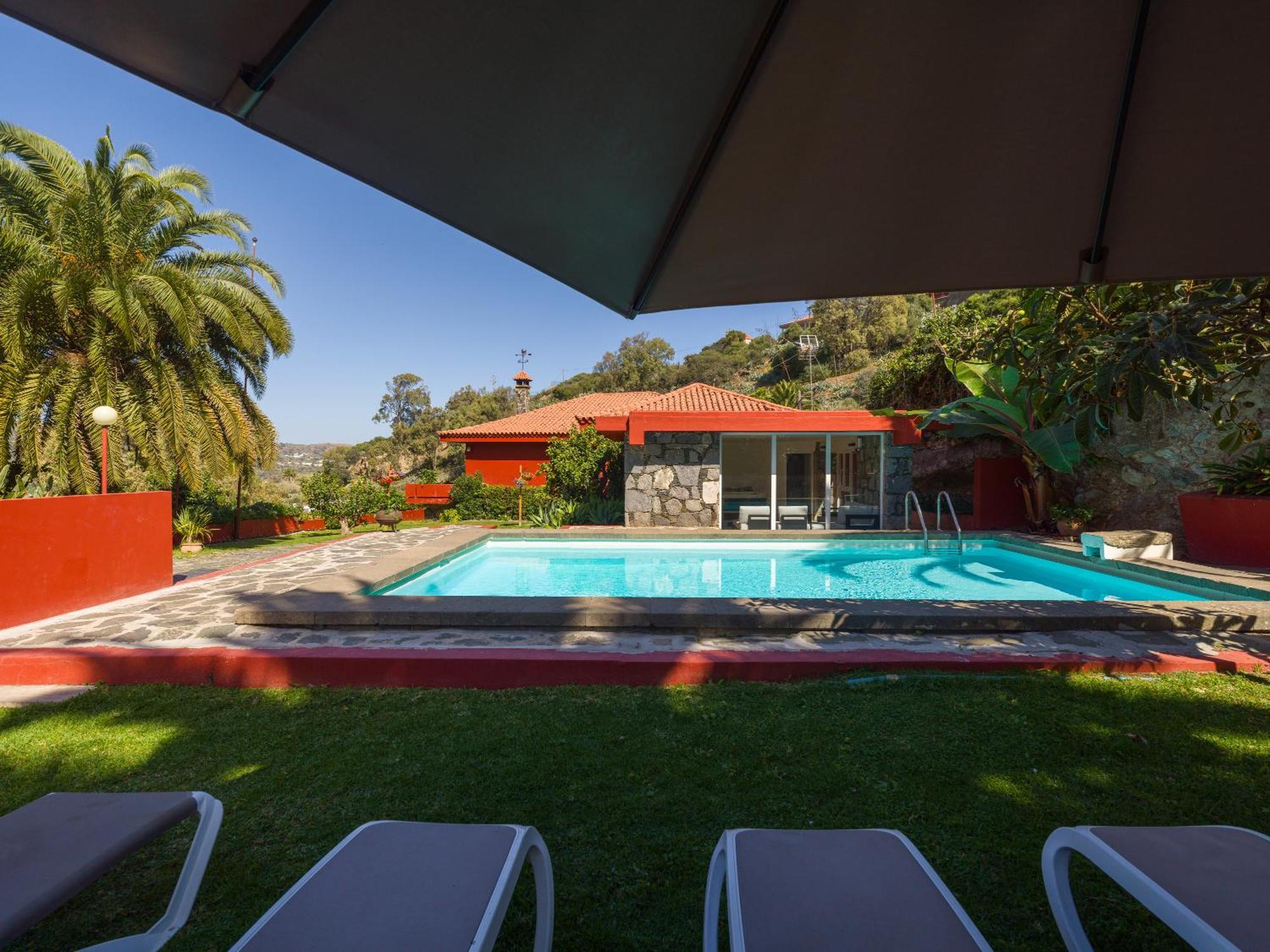 El Jardin De Santa Brigida With Private Pool, Sauna & Jacuzzi Exterior foto