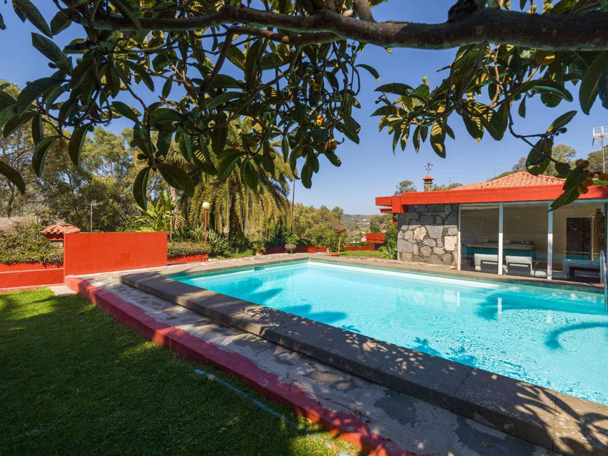 El Jardin De Santa Brigida With Private Pool, Sauna & Jacuzzi Exterior foto