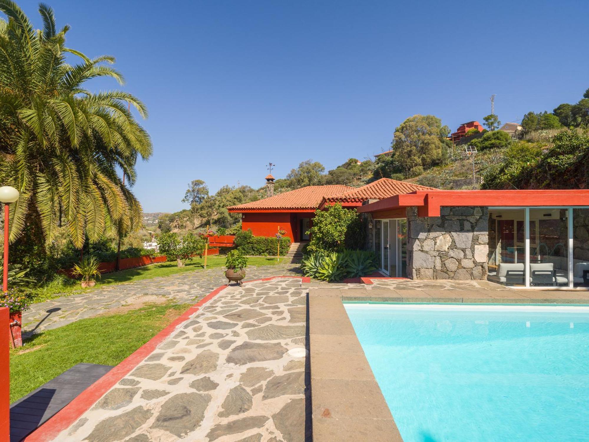 El Jardin De Santa Brigida With Private Pool, Sauna & Jacuzzi Exterior foto