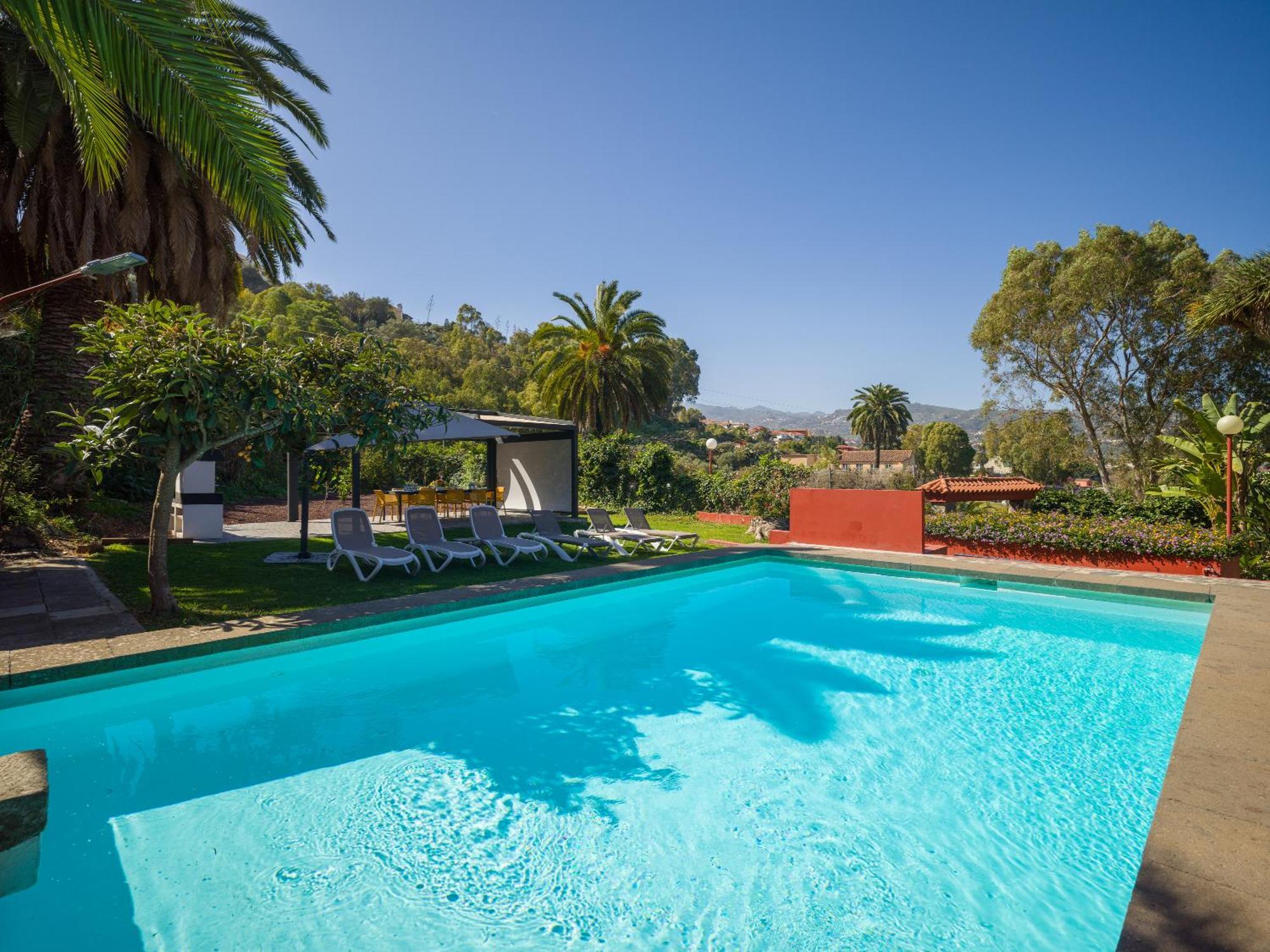 El Jardin De Santa Brigida With Private Pool, Sauna & Jacuzzi Exterior foto