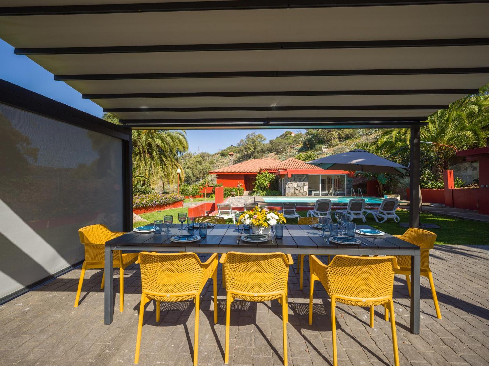 El Jardin De Santa Brigida With Private Pool, Sauna & Jacuzzi Exterior foto